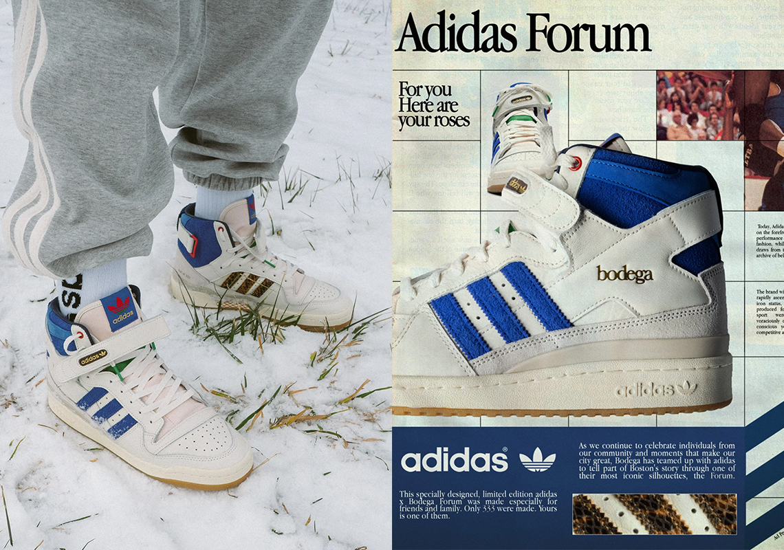Bodega's Exploration Of adidas' Imprint On Boston Street Culture At Center Of Its Forum '84 Collaboration
