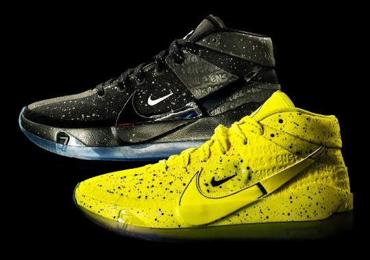 Enspire And Nike Color Up The KD 13 In “Black Ice” And “Venom Yellow”