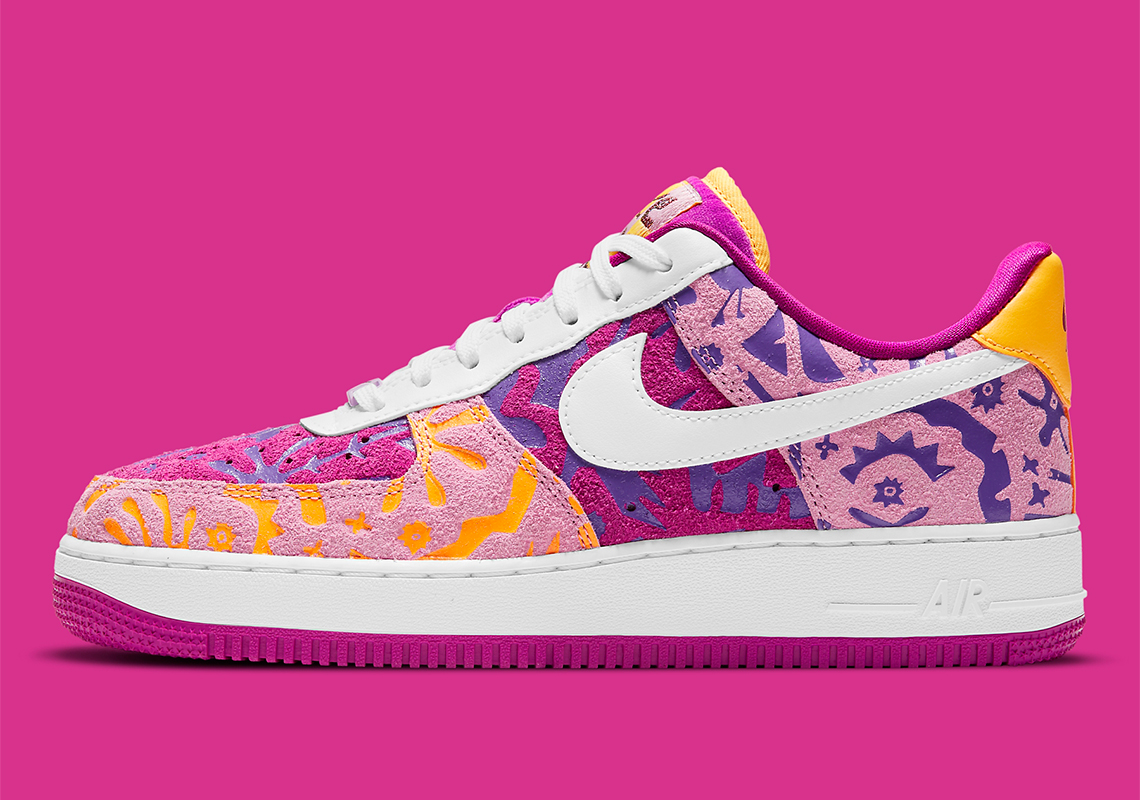 nike air force 1 pink and purple