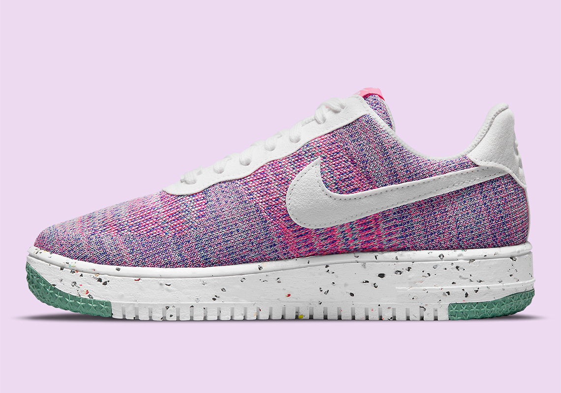flyknit air force 1 pink