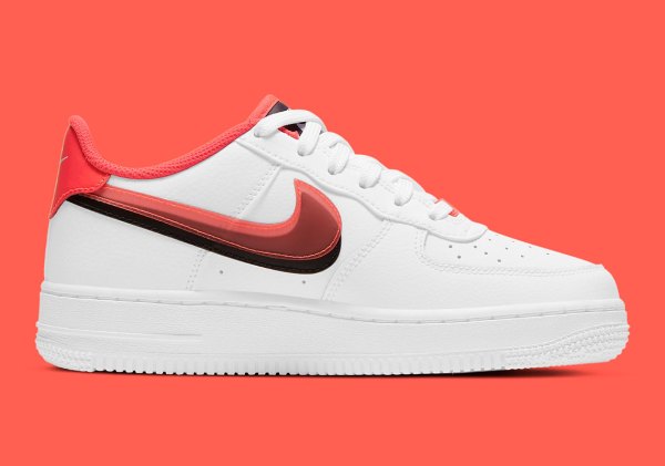 Nike Air Force 1 GS Bright Crimson CW1574-101 | SneakerNews.com