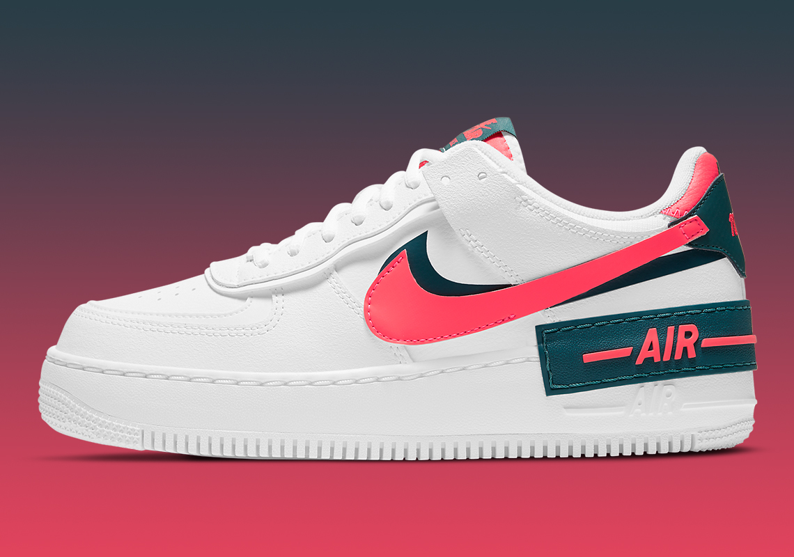 red blue green air force 1