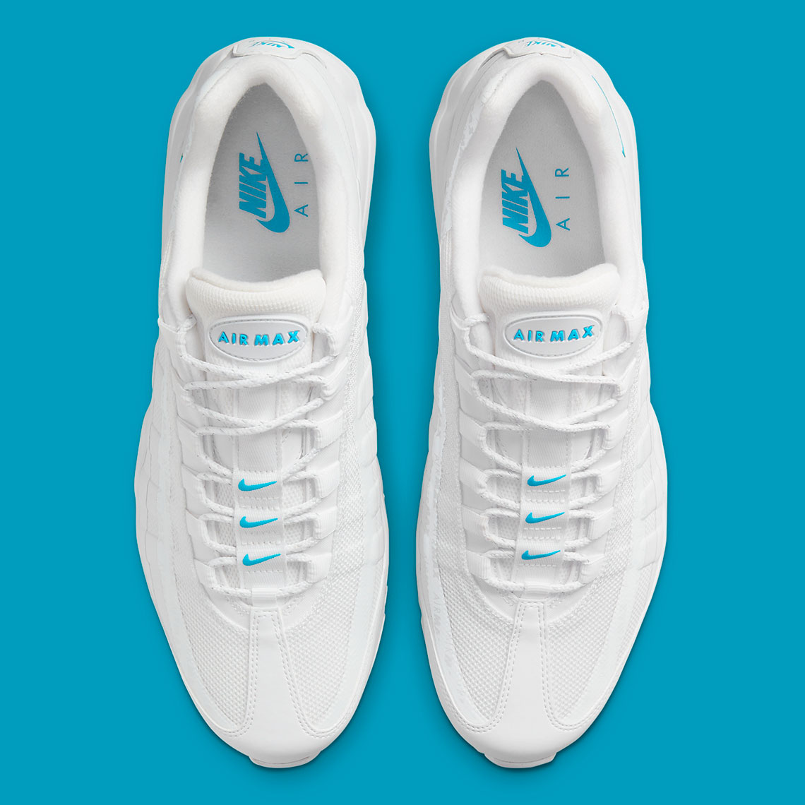 Nike Air Max 95 Ultra White Glacier Blue Dm2815 100 5