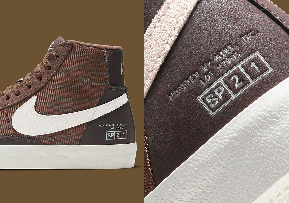 nike blazer coffee