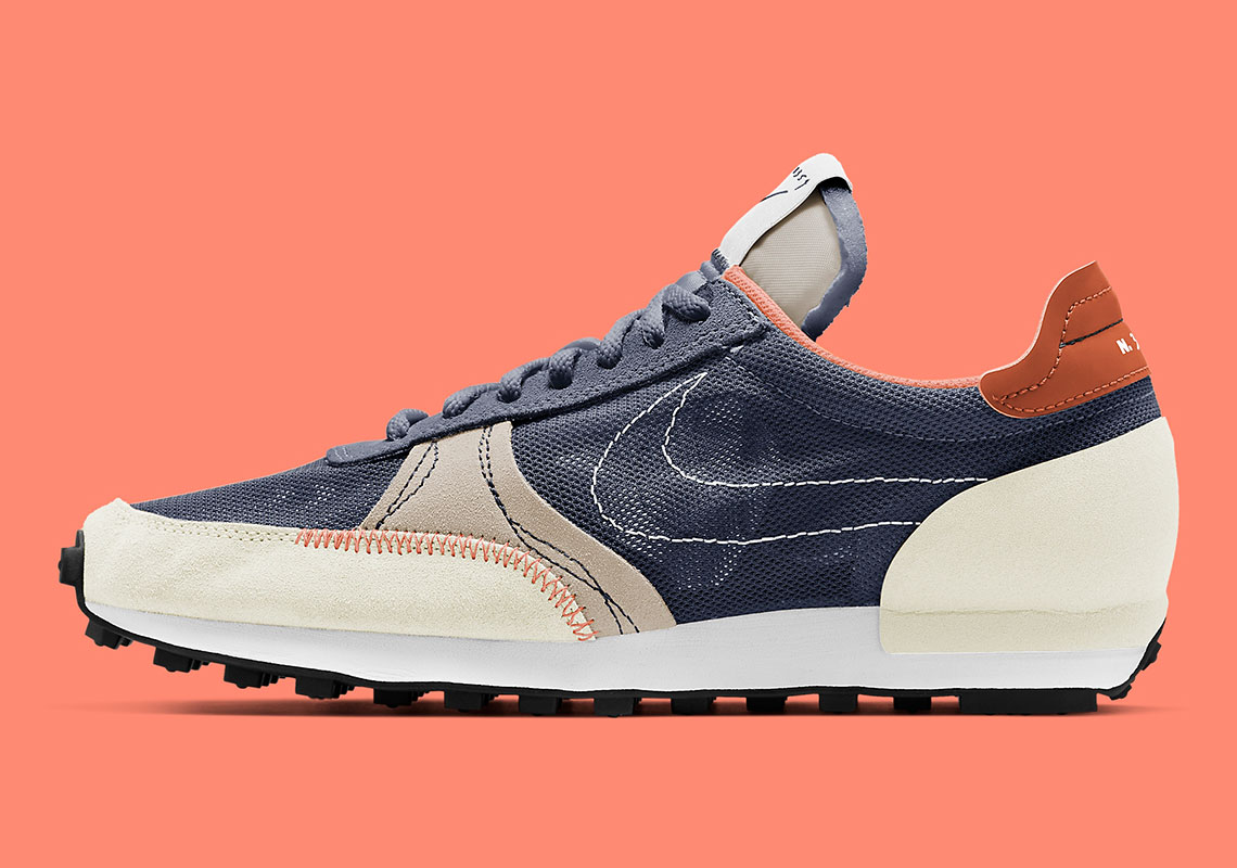 The Nike Daybreak Type Contrasts Navy With Beiges For New “Thunder Blue” Colorway