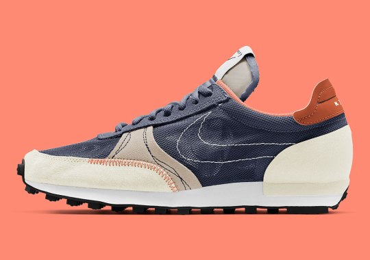 The Nike Daybreak Type Contrasts Navy With Beiges For New “Thunder Blue” Colorway