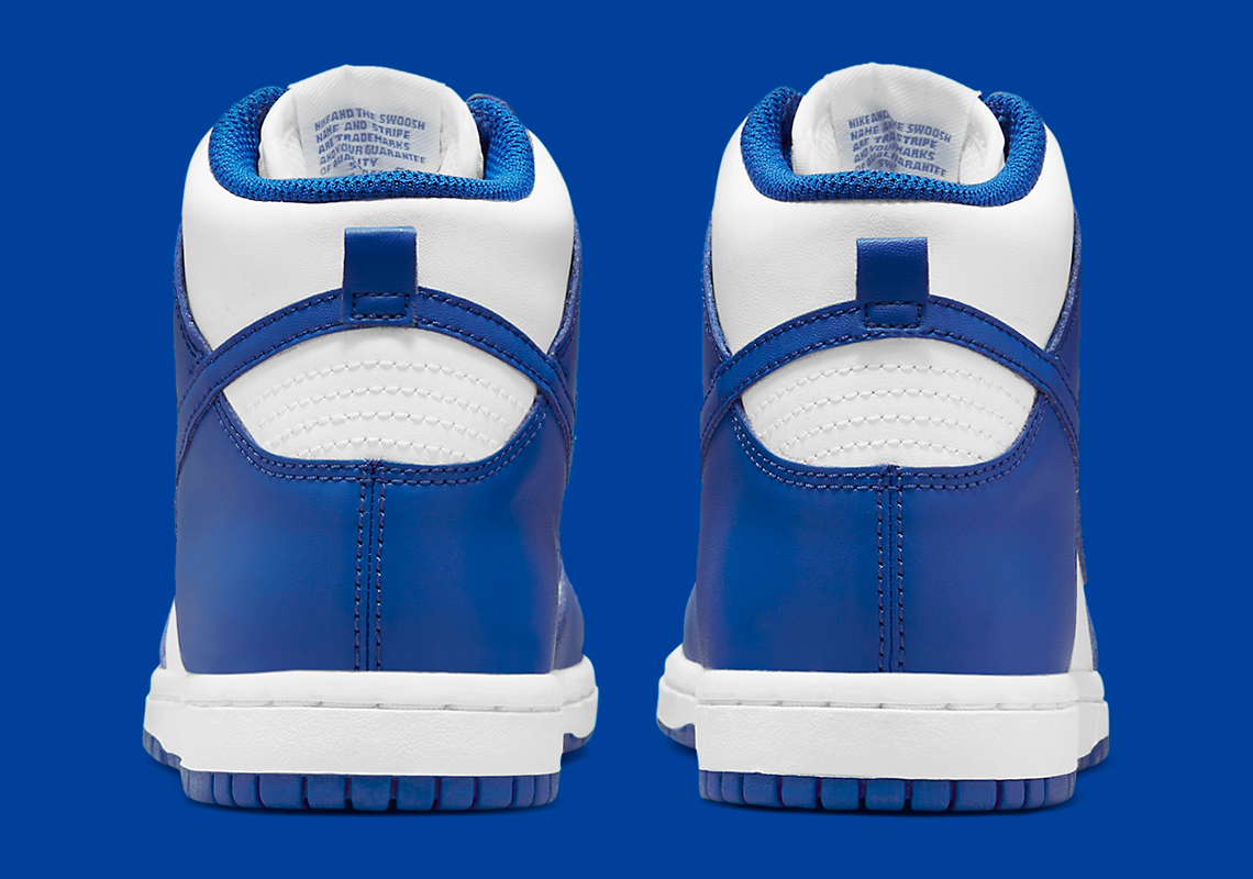 Nike Dunk High White Game Royal DD1399-102 Release Date