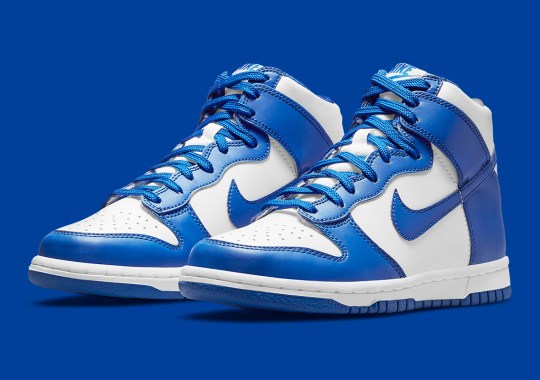 Official Images Of The Nike Dunk High “Game Royal”