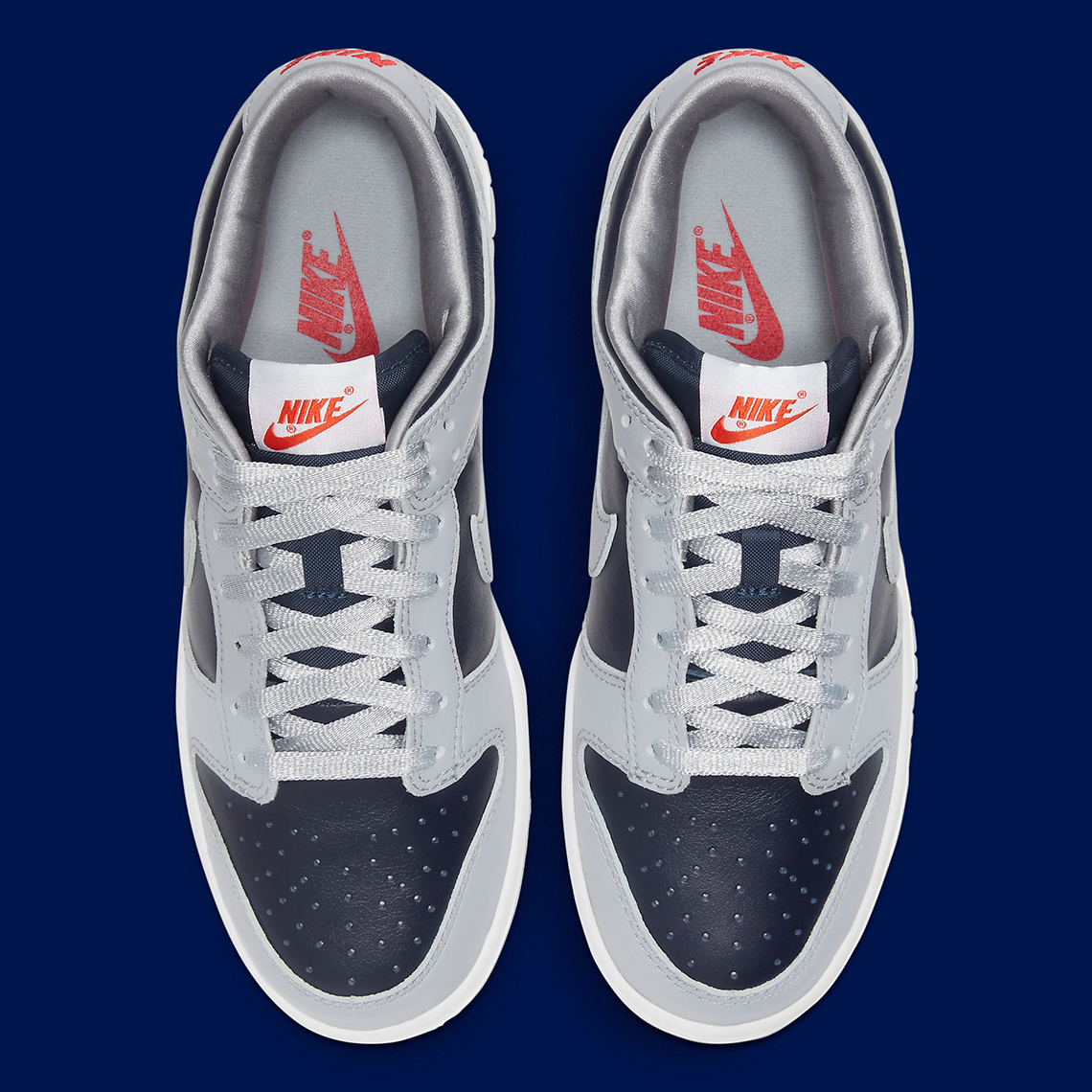 Nike Dunk Low College Navy Wolf Grey DD1768-400 | SneakerNews.com