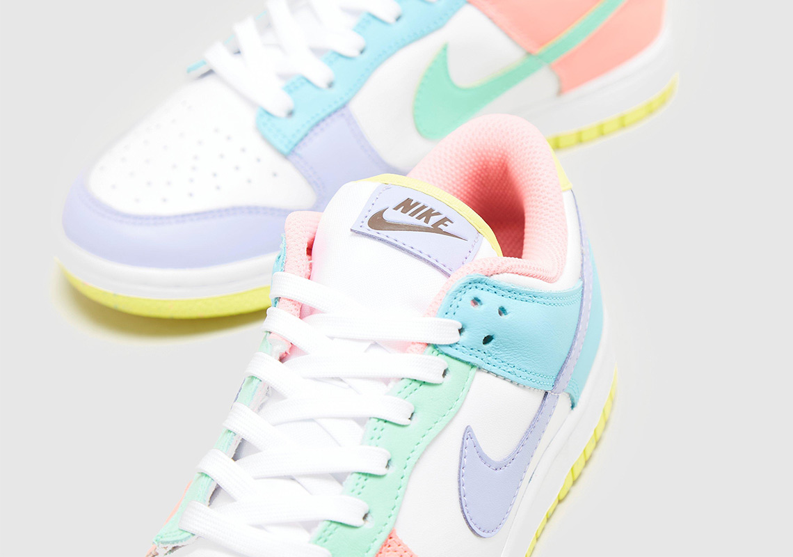 Nike Dunk Low Womens Light Soft Pink Lime Ice DD1503-600 | SneakerNews.com