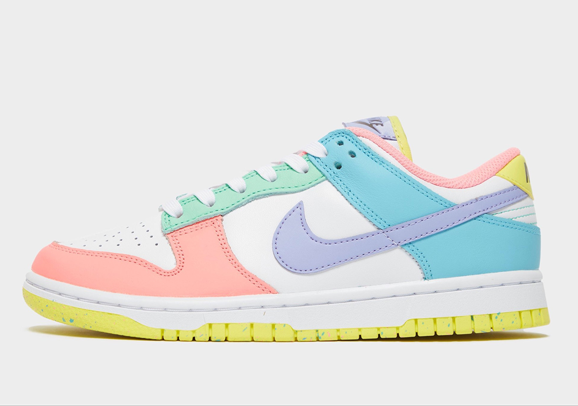 Nike Dunk Low Womens Light Soft Pink Ghost Lime Ice Dd1503 600 2