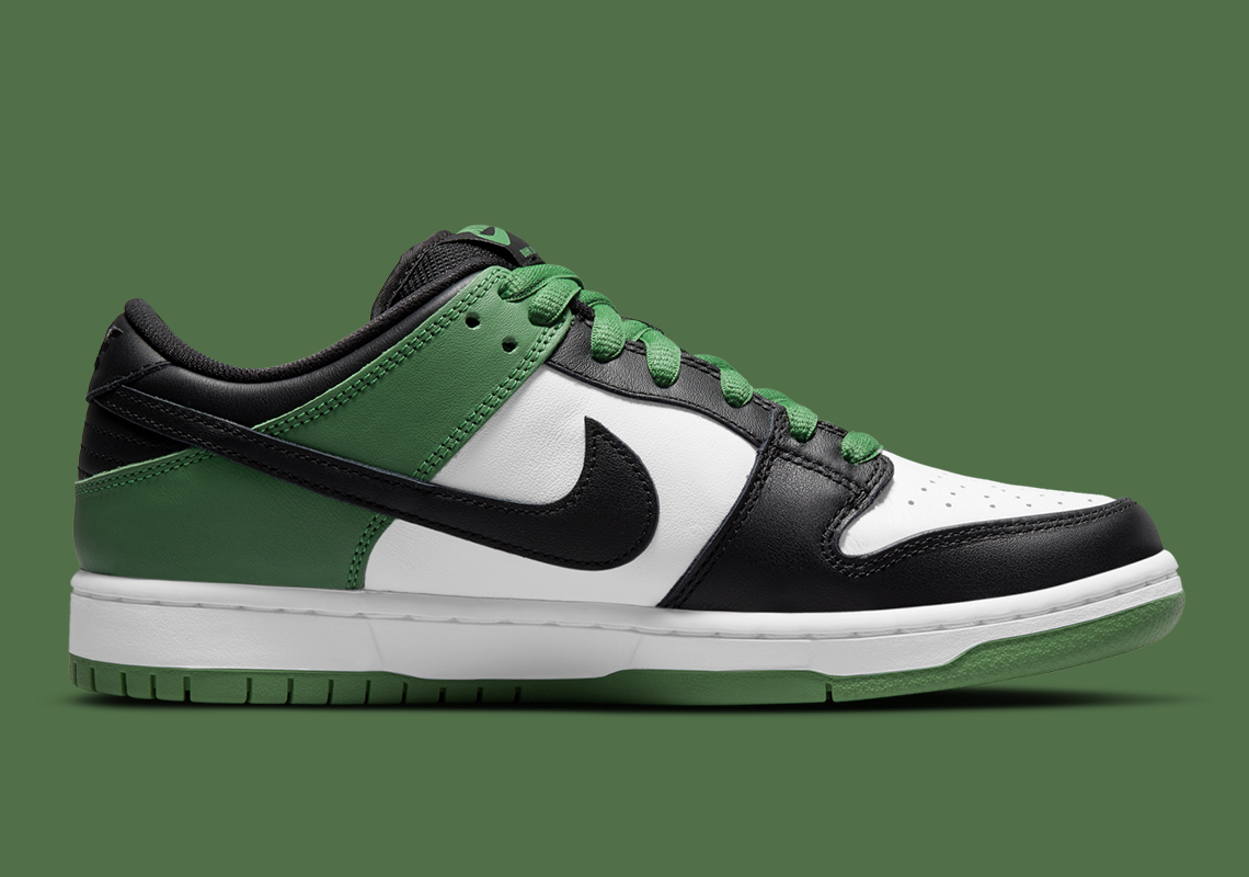 Nike Sb Dunk Low Classic Green Bq6817 302 5