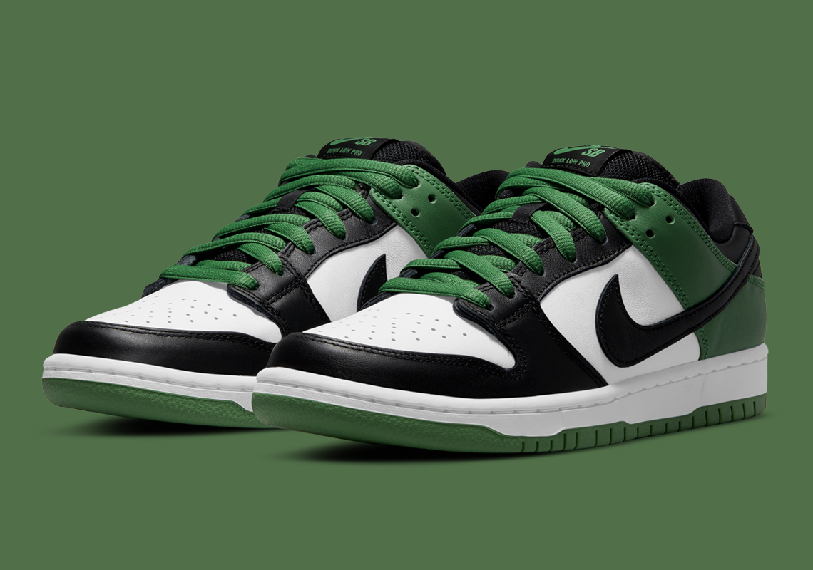Nike SB Revisits The "J-Pack" With Celtics-Inspired Dunk Low Pro
