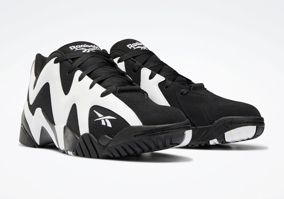 Reebok low-top lace-up sneakers Bianco White Black Black Fy9780 3