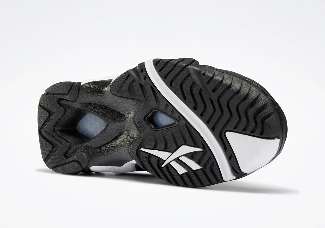 Reebok kamikaze 2 clearance low black and white