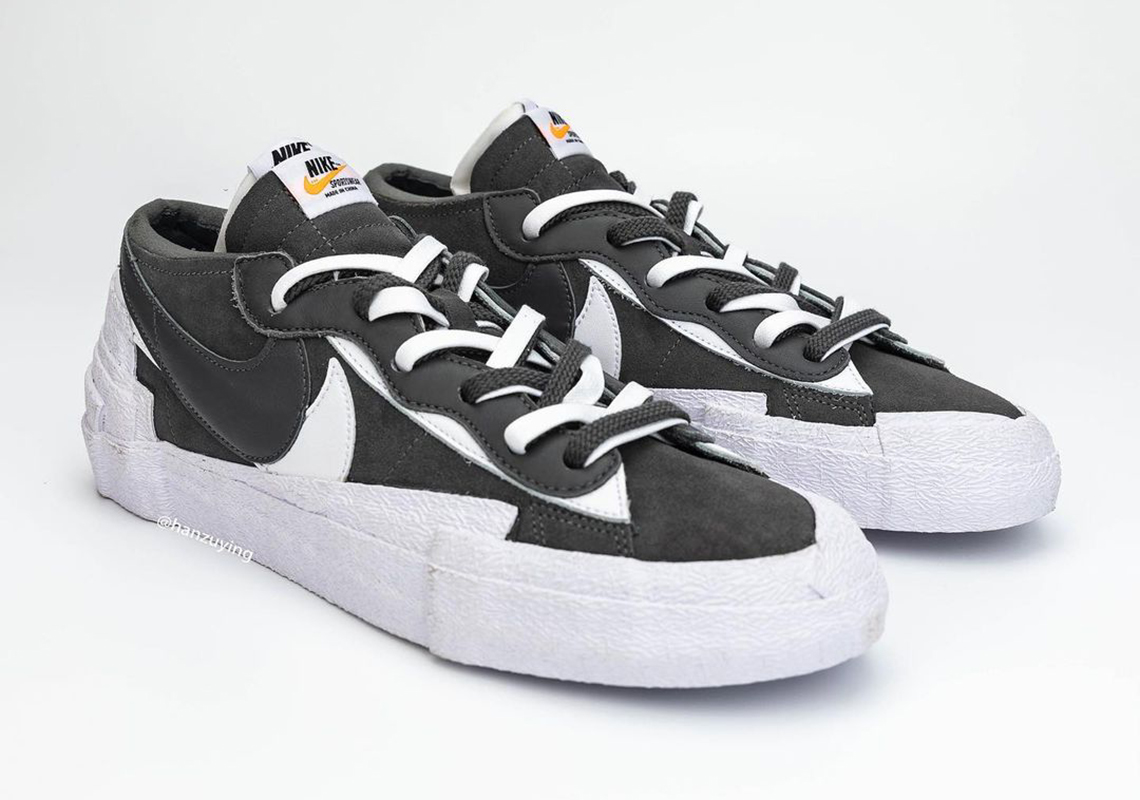 sacai Nike Blazer Low Dark Grey DD1877-002 | SneakerNews.com