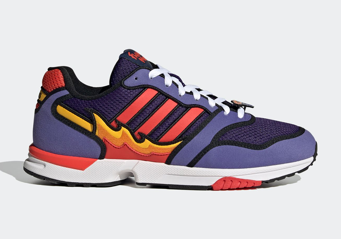 The Simpsons Adidas Zx10000 Flaming Moes H05790 2