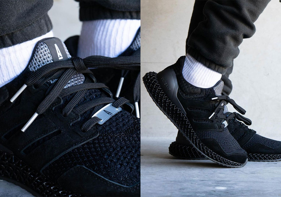A Ma Maniere Suits Up The adidas Ultra 4D In All Black