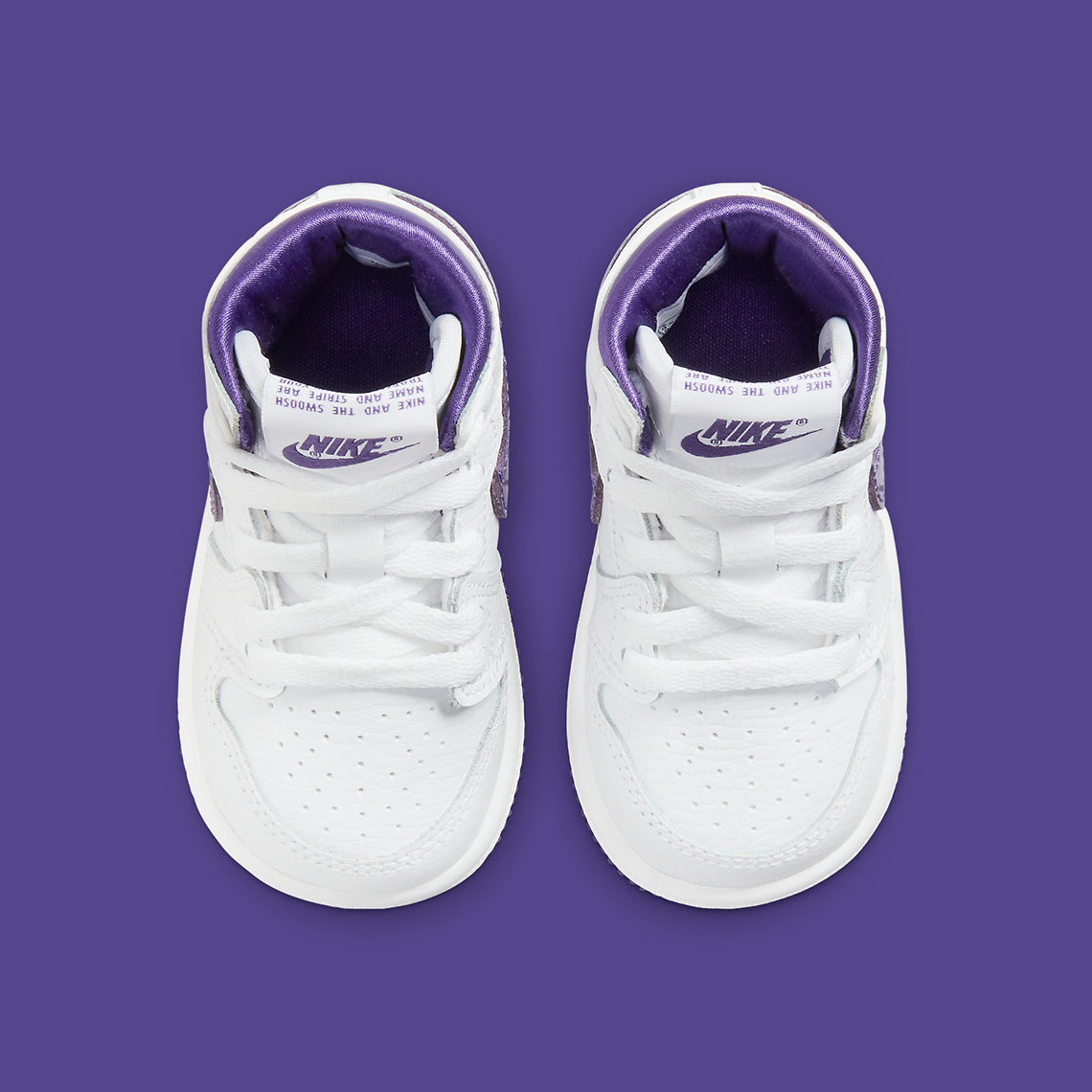 Air Jordan 1 Court Purple PS TD Release Info