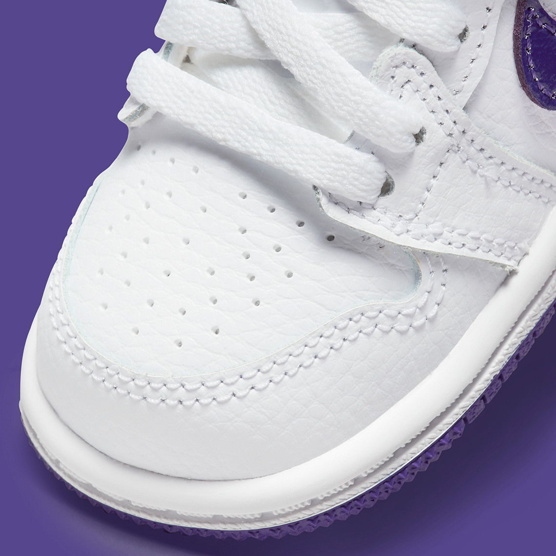 jordan 1 court purple ps