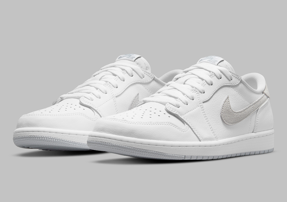 low white jordan 1s