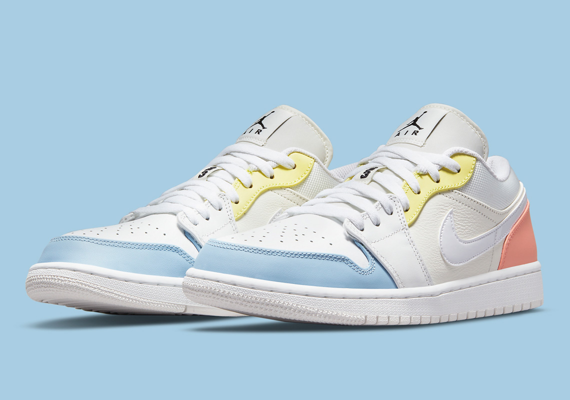 women's air jordan retro 1 low casual shoes