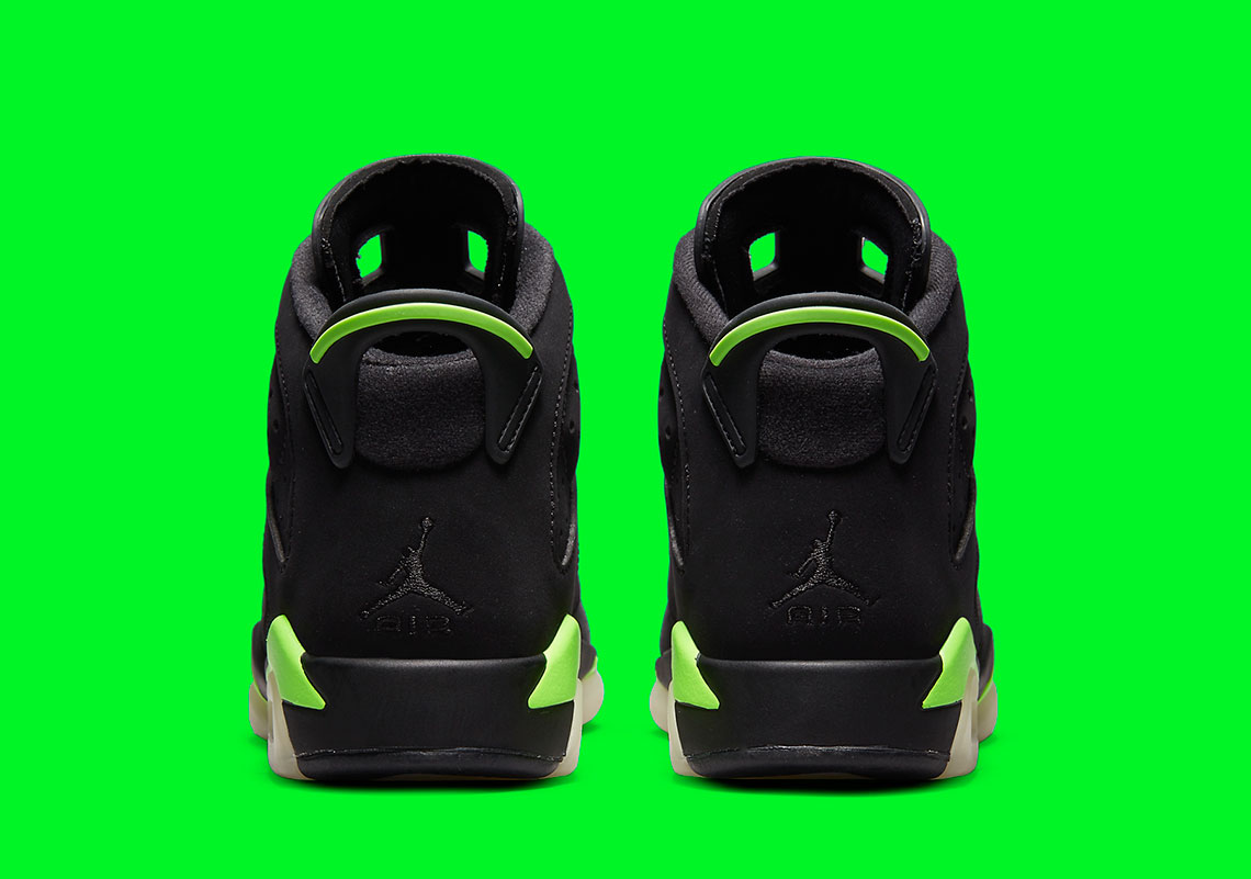 Air Jordan 6 Electric Green Black CT8529-003 Retro | SneakerNews.com