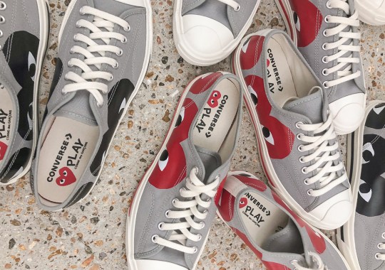 COMME des GARÇONS PLAY And Converse Revisit The Jack Purcell After Over A Decade