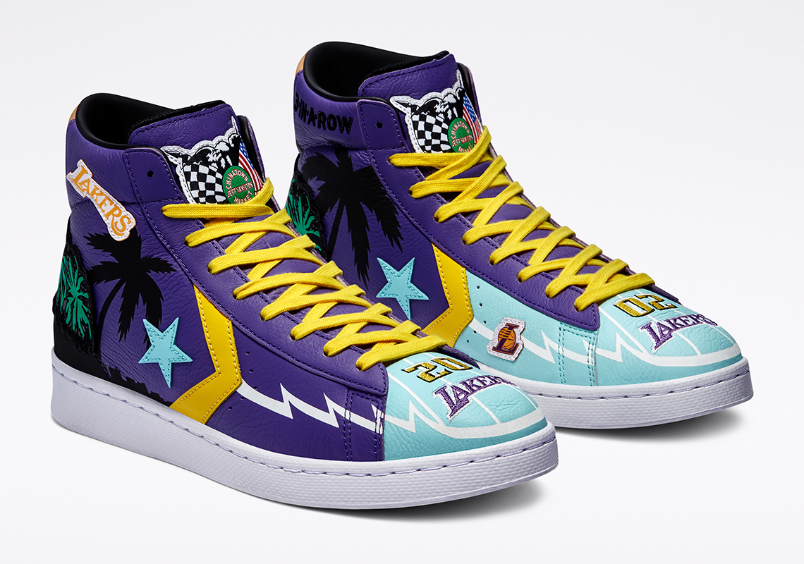 Chinatown Market Converse Pro Leather Lakers 3