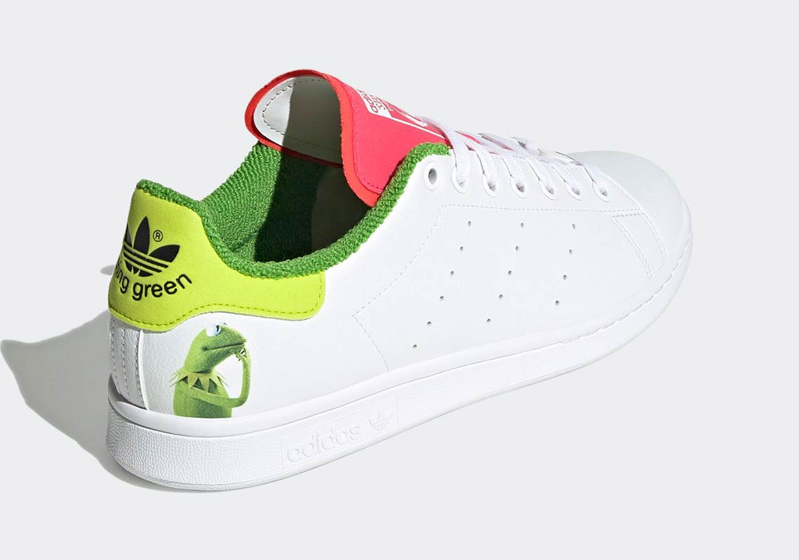 Kermit The Frog's Pink Tongue Appears On His Next adidas Stan Smith