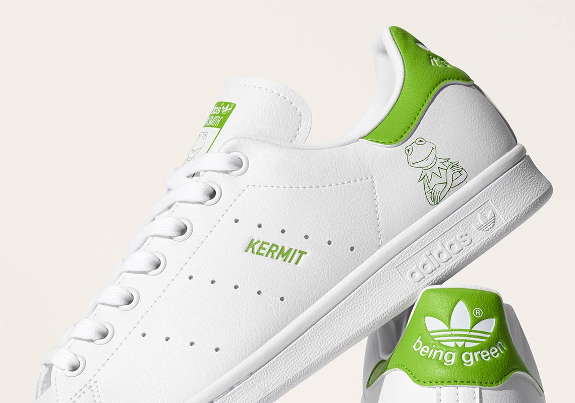 Kermit Disney adidas Stan Smith Forever Release Date | SneakerNews.com