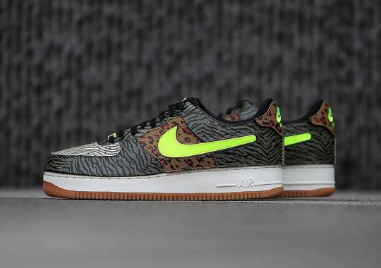 The Nike Air Force 1/1 Adds An “Animal Instinct” To Its Removable Panels