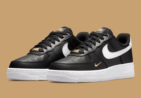 Nike Air Force 1 Black Gold White CZ0270-001 | SneakerNews.com