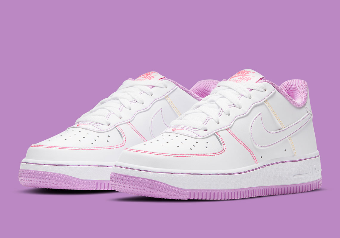 kids nike air force 1 pink