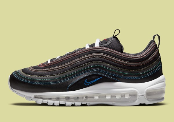 Nike Air Max 97 Rainbow Stitching DJ5999-001 | SneakerNews.com