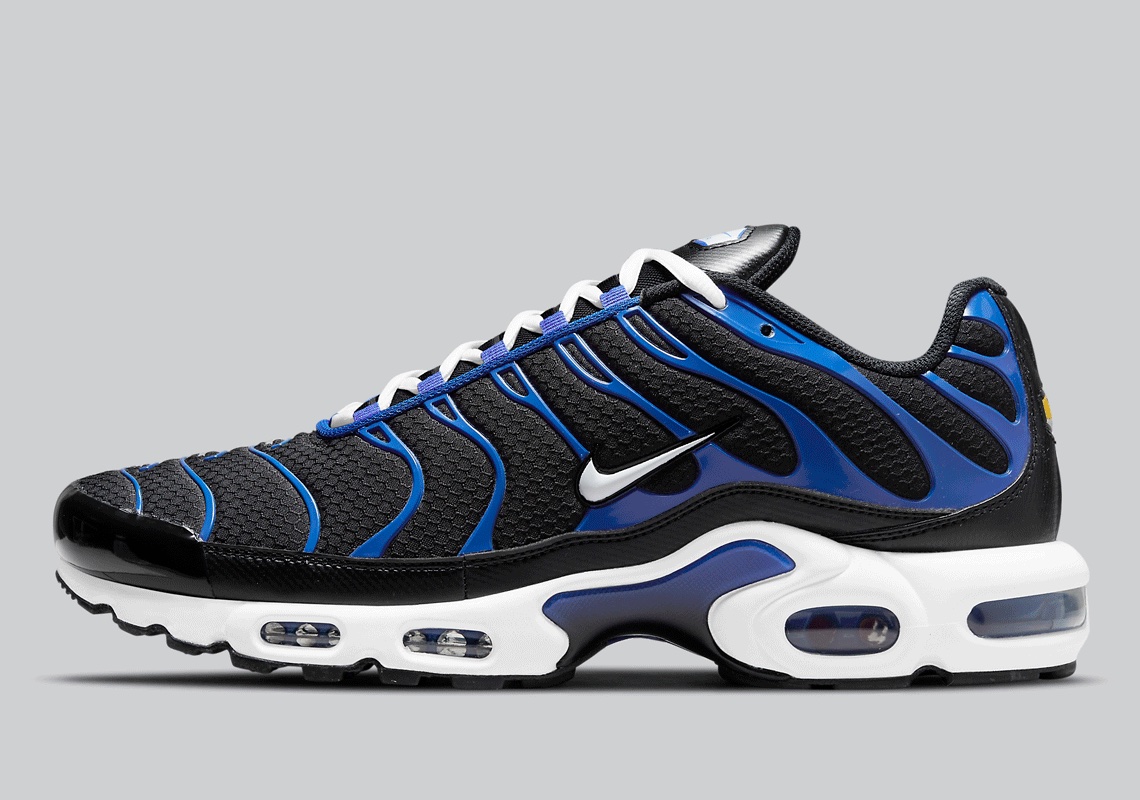 nike airmax blue and black