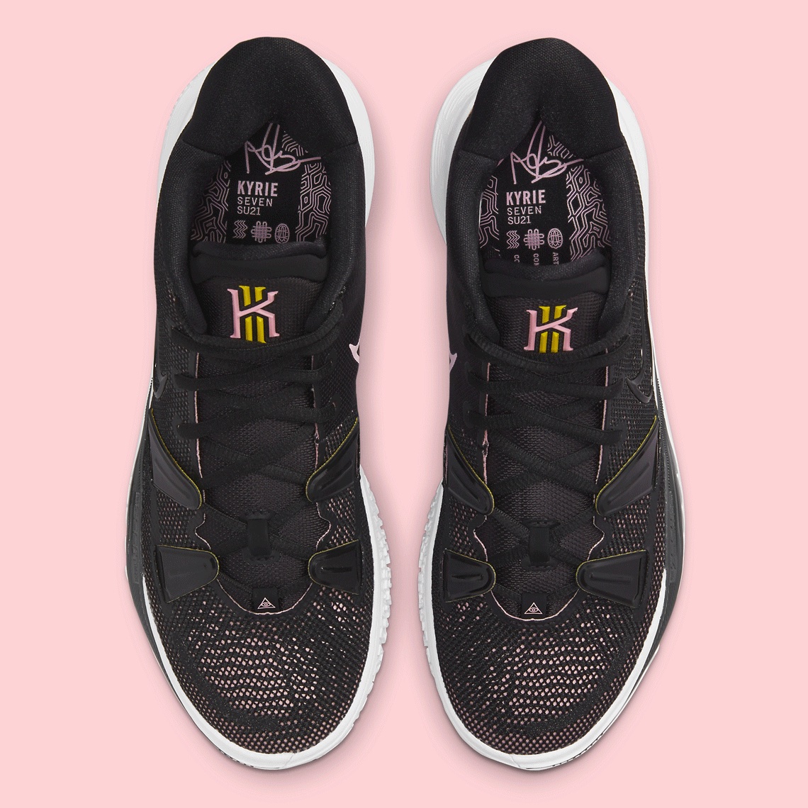 pink and black kyrie