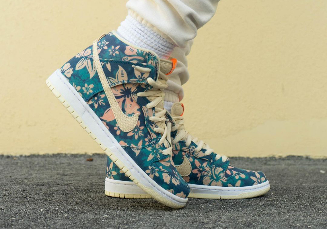 nike sb high dunk hawaii