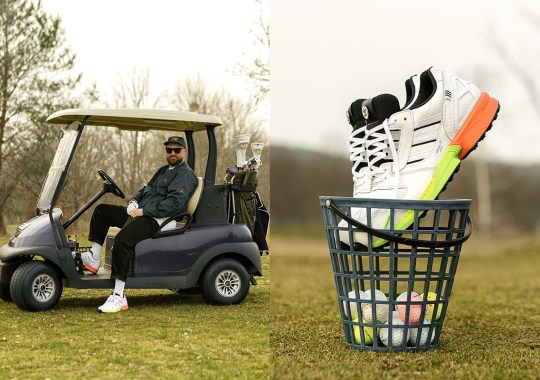 The adidas A-ZX 8000 “Golf” Features Textured Exteriors, Magnetic Markers, And More
