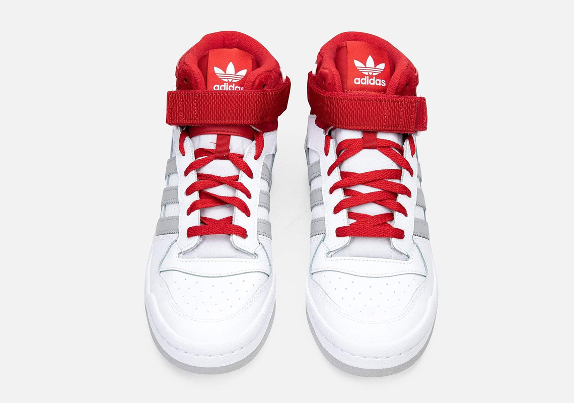 Adidas forum clearance mid red