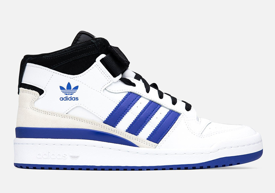 adidas high Reveals A Two-Toned Forum Color-Blocking With Royal And Black