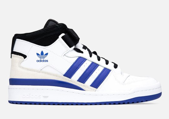 adidas Reveals A Two-Toned Forum Color-Blocking With Royal And Black