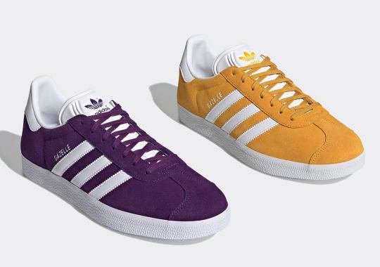 Together, These adidas Gazelles Celebrate The LA Lakers