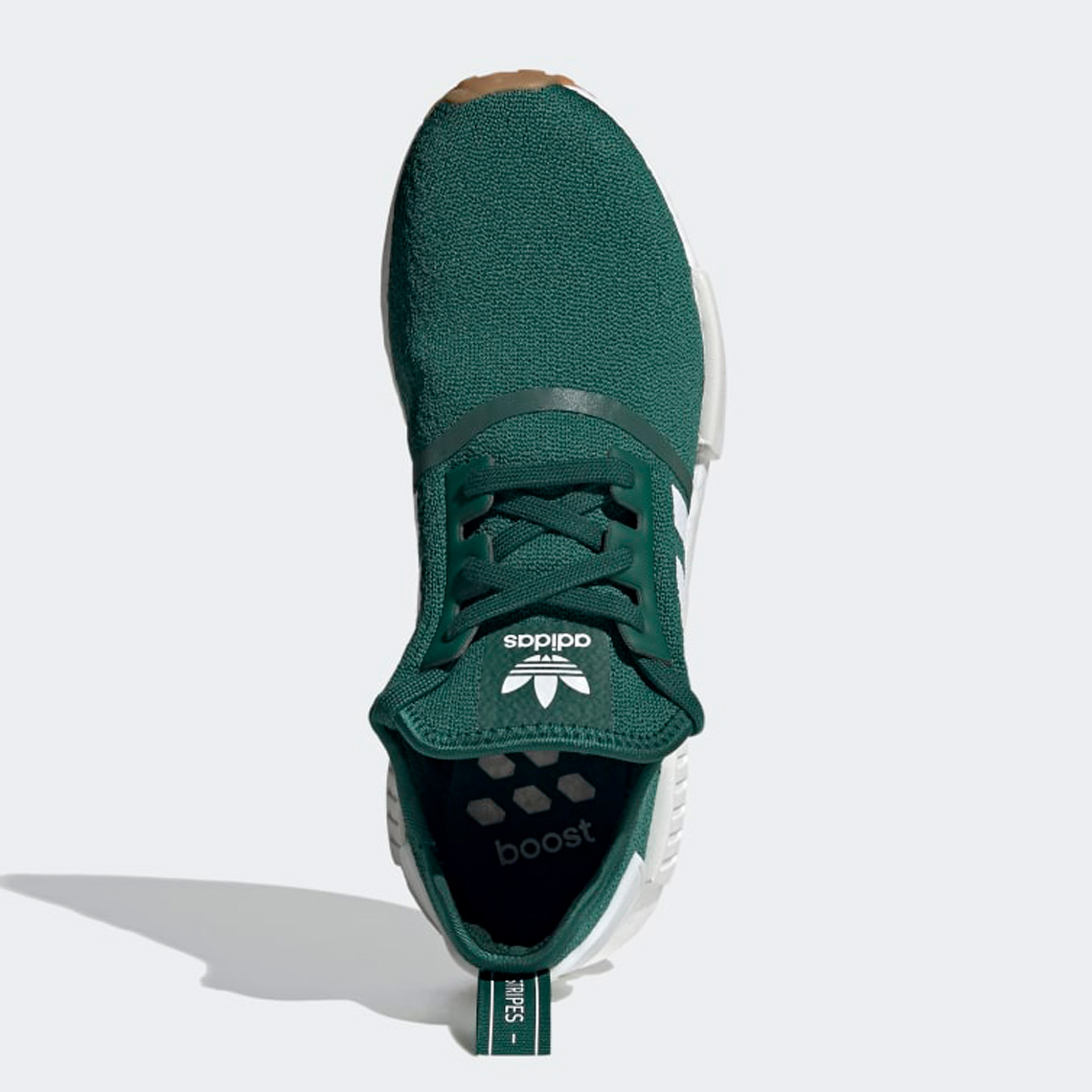 adidas originals nmd_r1 trainers in collegiate green