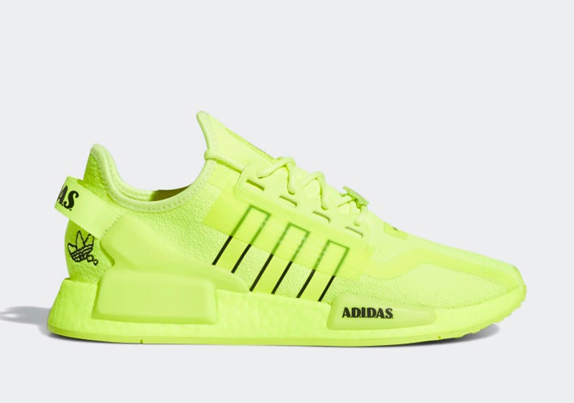 adidas Originals NMD_R1 sneakers in neon green | ASOS