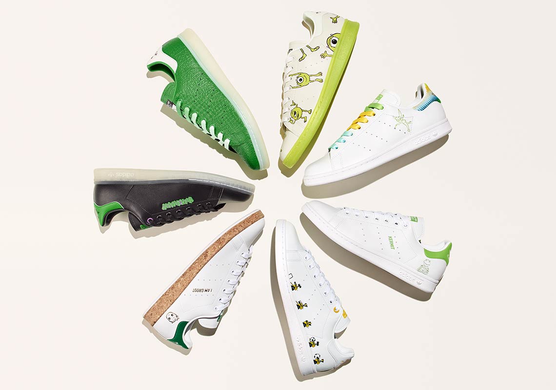 Kermit The Frog And Other Disney Icons Help Usher In The Next Chapter Of "Stan Smith, Forever"