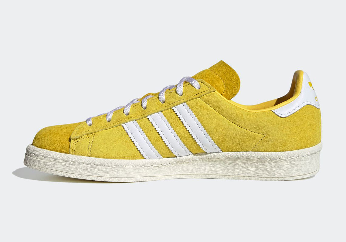 Adidas Campus 80s Bold Gold Cloud White Yellow Fx5443 2