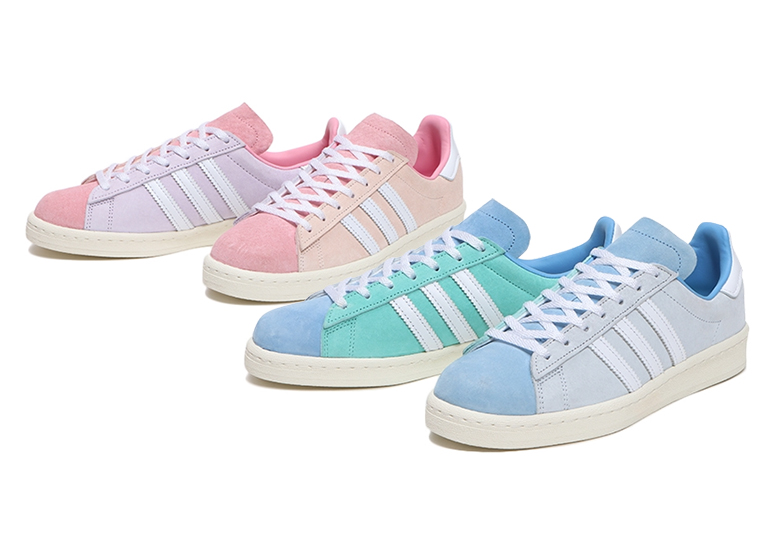 The adidas Campus 80s For Women Sees Spring Pastels In Alternate Colorblocking