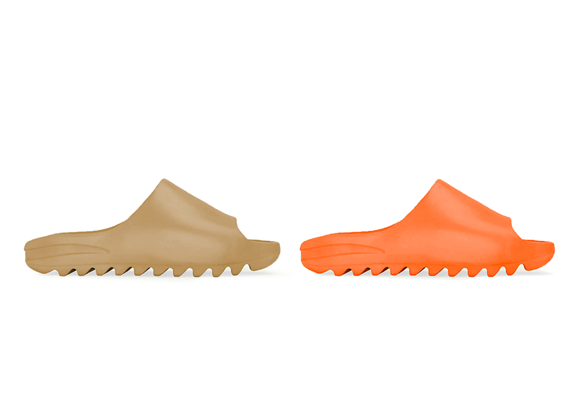 adidas Yeezy Slide Core Orange Release Date SneakerNews