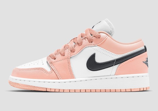 Another Air Jordan 1 Low “Light Arctic Pink” Appears For Kids